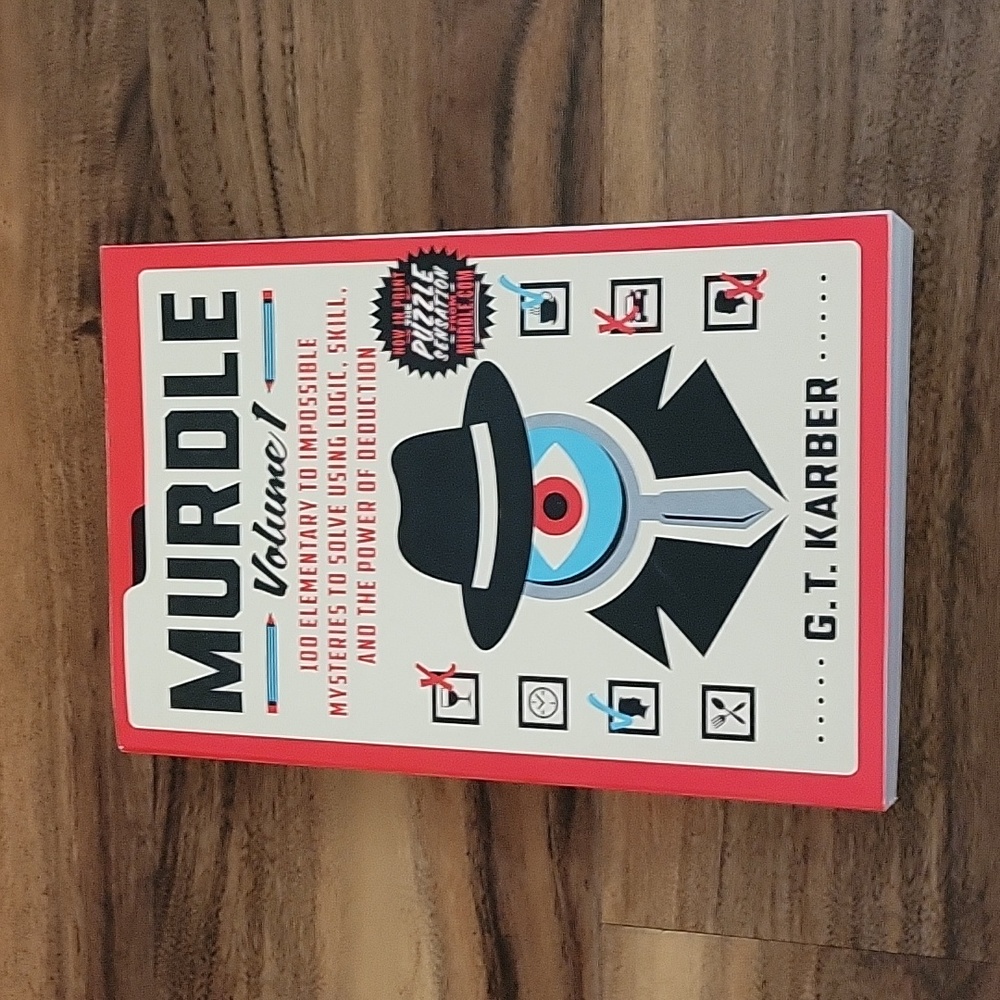 Murdle Volume 1 book puzzle mystery G.T. Karber